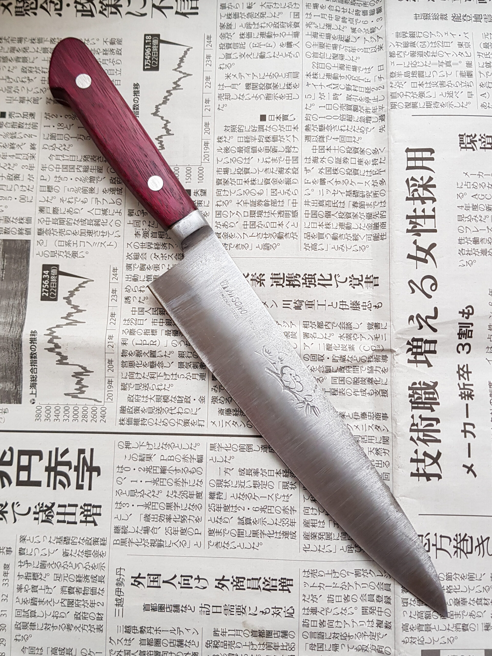 Misono Swedish Carbon Gyuto 210 mm