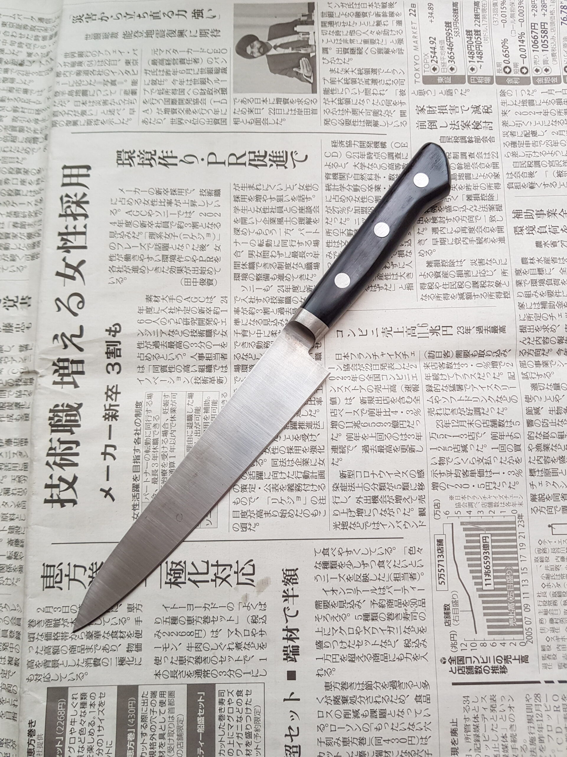 Masamoto Carbon Petty 150 mm - Image 3