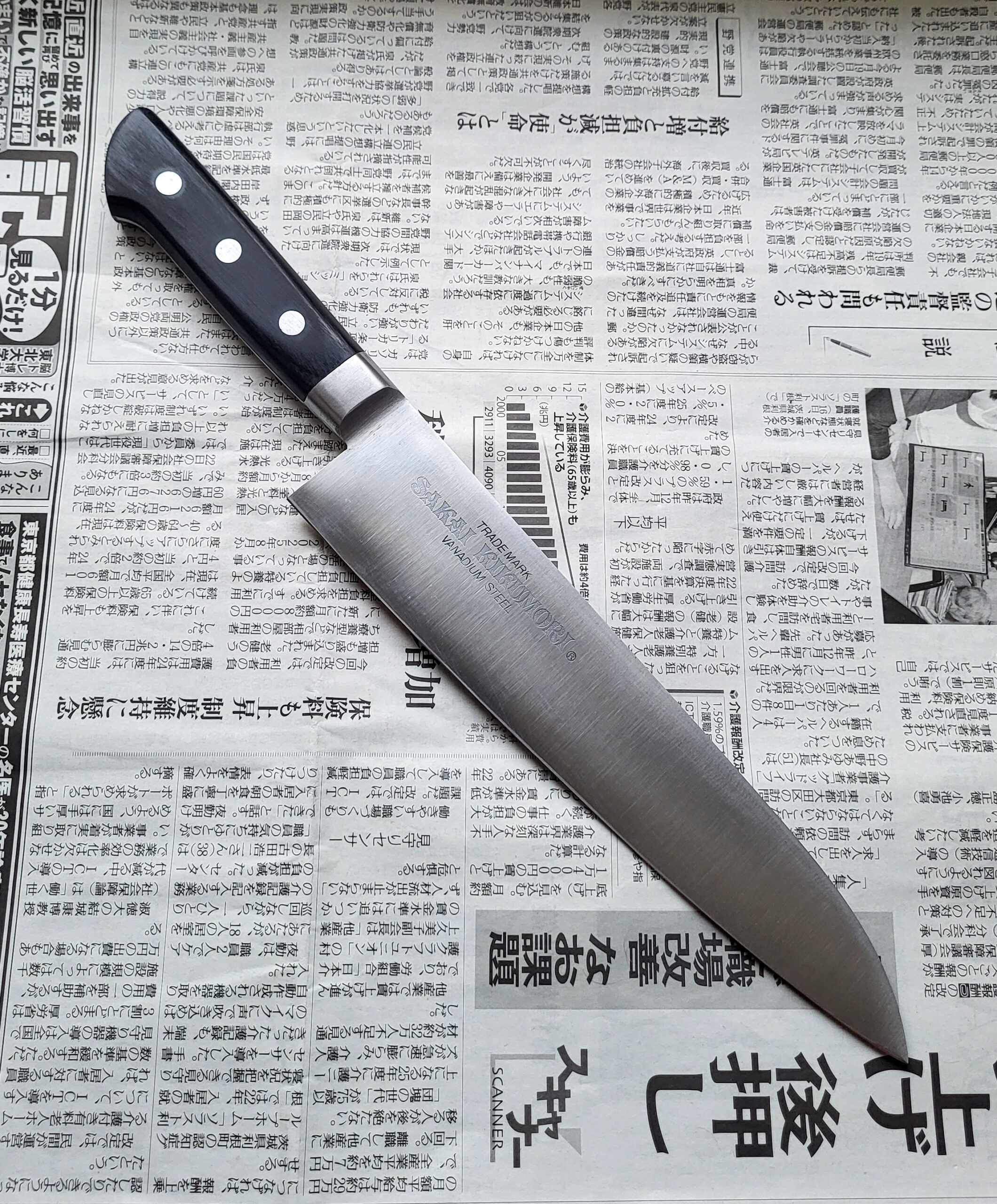 Sakai Kikumori Vanadium Gyuto 240 mm